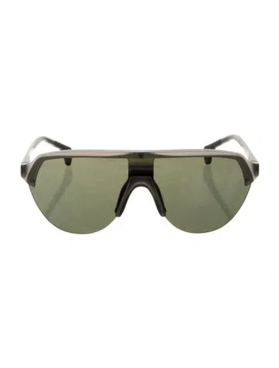 Pre-owned District Vision Shield Tinted Sunglasses In Gray