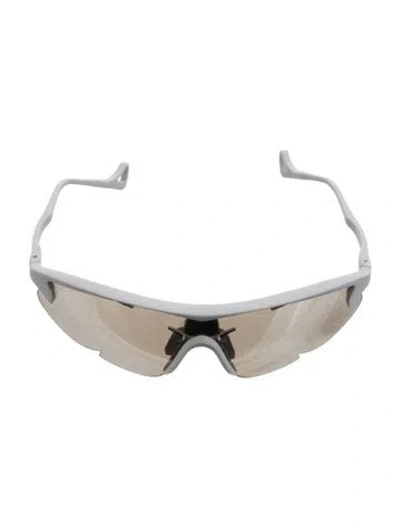 Pre-owned District Vision Shield Tinted Sunglasses In Grey