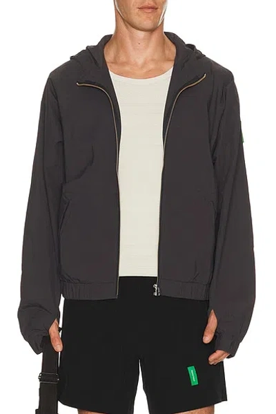 District Vision Taslan Nylon Jacket In Gray