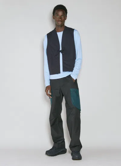 District Vision Ultralight Recycled Primaloft® Waistcoat In Black