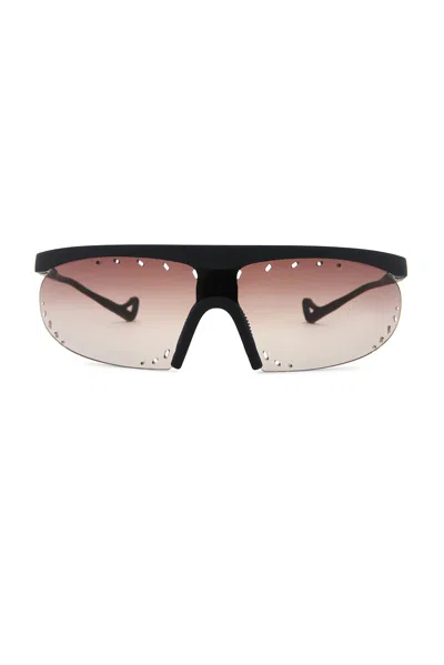 District Vision X Paf Koharu Eclipse Sunglasses In Pink