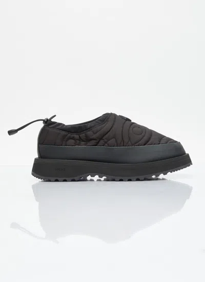 District Vision X Suicoke Insulated Loafers In Black