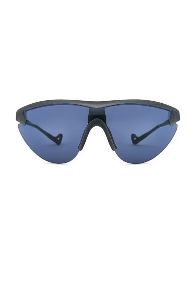 District Vision Yukinori Range Finder Sunglasses In Blue