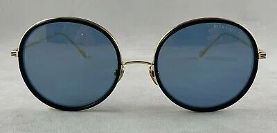 Pre-owned Dita 21012 Freebird Navy Blue Gold Sunglasses 54-19-140