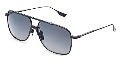 Pre-owned Dita Alkamx Dts100-a-04 Matte Black In Gray