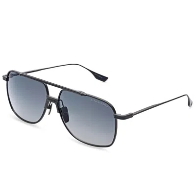 Dita Alkamx Polarized Grey Navigator Titanium Unisex Sunglasses Dts100-a-04 61
