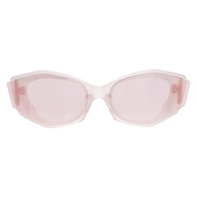 Dita Aloure Dreamy Flash Oversized Ladies Sunglasses Dts740-a-03 67 In Gold