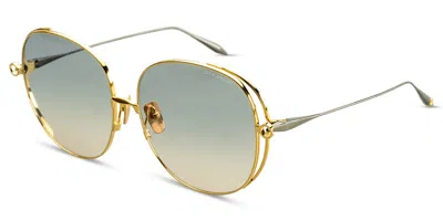 Dita Arohz Dts156-a-01 Women's Sunglasses Gold Size 63