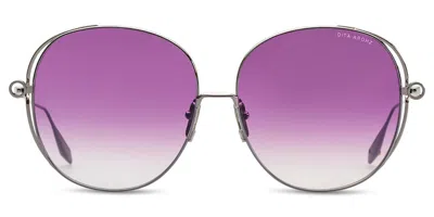 Dita Arohz Dts156-a-02 Women's Sunglasses Grey Size 63