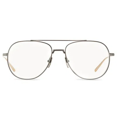 Dita Artoa Demo Pilot Unisex Eyeglasses Dtx161-a-02 56 In Gold