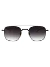 Dita Sunglasses In 02 Black Iron - White Gold W/ Grey To Clear Gradie