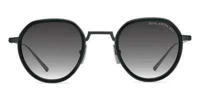 Dita Artoa.82x - Black Iron / Ink Swirl / Silver Sunglasses