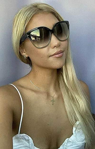 Pre-owned Dita Authentic  Gray Oversized Trendy 60mm Women's S14 Sunglasses Japan In Black