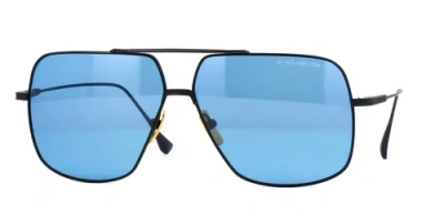 Pre-owned Dita Authentic  Sunglasses Dts 005-7805e Matte Navy W/dark Blue-black 61mm "new" In Dark Blue-black Flash-ar