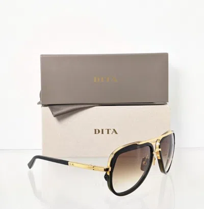 Pre-owned Dita Authentic  Sunglasses Mach Two Drx 2031b Black Gold 60mm Made In Japan In Clear