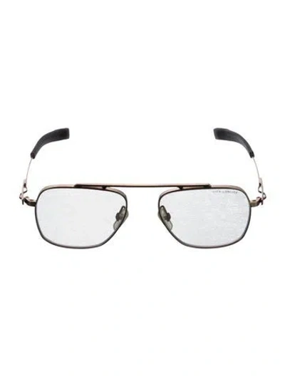 Pre-owned Dita Aviator Eyeglasses In Silver