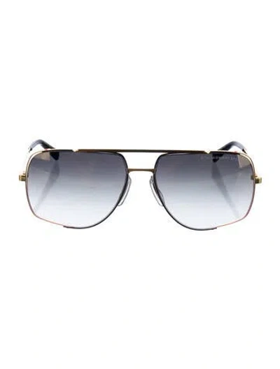 Pre-owned Dita Aviator Gradient Sunglasses