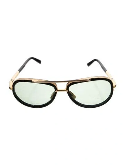 Pre-owned Dita Aviator Gradient Sunglasses In Multi