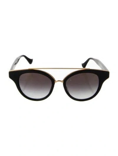 Pre-owned Dita Aviator Gradient Sunglasses In Multi