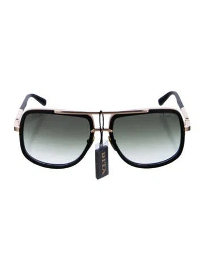Pre-owned Dita Aviator Gradient Sunglasses In Multi