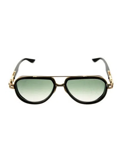 Pre-owned Dita Aviator Gradient Sunglasses W/ Tags In Black