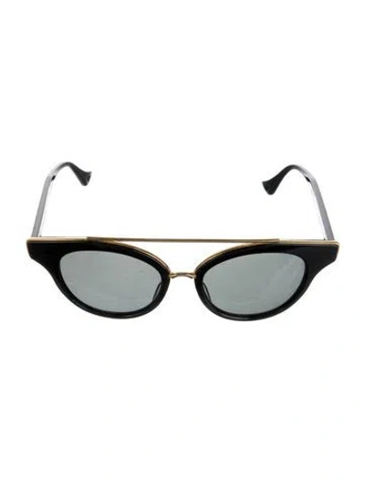 Pre-owned Dita Aviator Tinted Sunglasses In Black