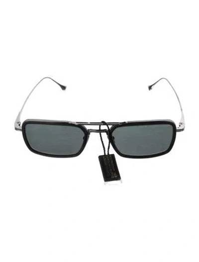 Pre-owned Dita Aviator Tinted Sunglasses In Black
