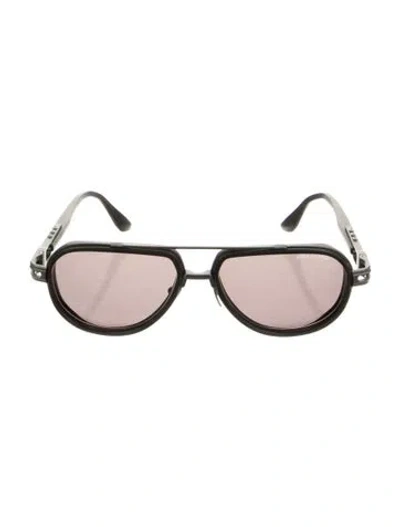 Pre-owned Dita Aviator Tinted Sunglasses In Black