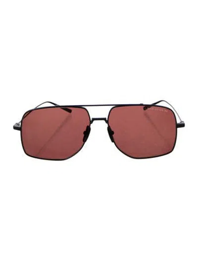 Pre-owned Dita Aviator Tinted Sunglasses In Black