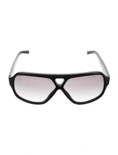 Pre-owned Dita Beretta Oversize Sunglasses In Black