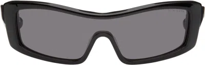 Dita Black Ilaya Sunglasses In Black Glass