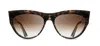 Dita Braindancer Dts525-58-02 Cat Eye Sunglasses In Beige