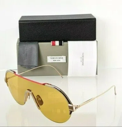 Pre-owned Dita Brand Authentic Thom Browne Sunglasses Tbs 811-144-01 Gold Tbs811 In Yellow
