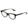 Dita Brehm Demo Oval Unisex Eyeglasses Dtx714-a-01 52 In Black