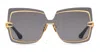Dita Brokyn - Yellow Gold Sunglasses In Brown