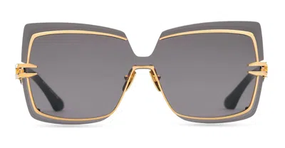 DITA BROKYN - YELLOW GOLD SUNGLASSES