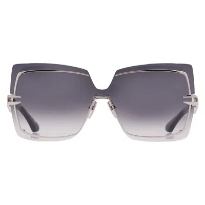 Dita Brokyn Grey Gradient Shield Ladies Sunglasses Dts440-a-02 143 In Purple