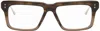 DITA BROWN LATARO GLASSES