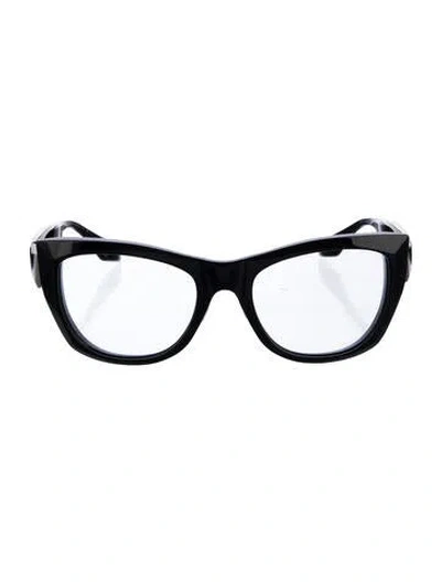 Pre-owned Dita Cat-eye Eyeglasses In Black