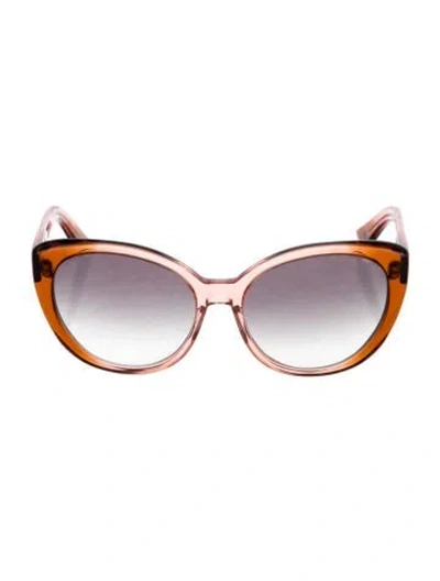 Pre-owned Dita Cat-eye Gradient Sunglasses