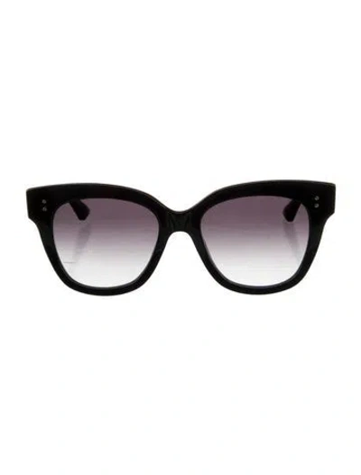 Pre-owned Dita Cat-eye Gradient Sunglasses In Black