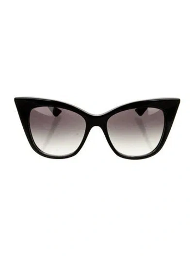 Pre-owned Dita Cat-eye Gradient Sunglasses In Black