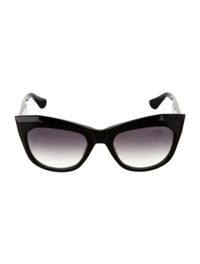 Pre-owned Dita Cat-eye Gradient Sunglasses In Black