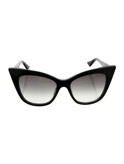 Pre-owned Dita Cat-eye Gradient Sunglasses In Black