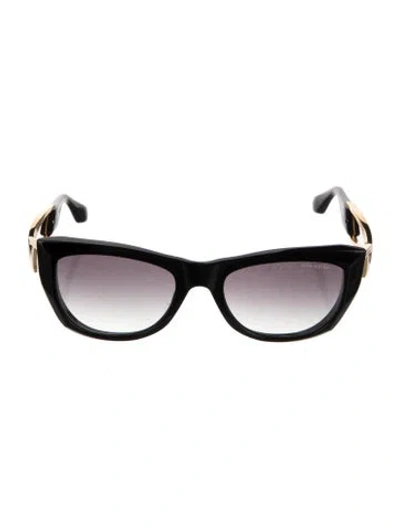 Pre-owned Dita Cat-eye Gradient Sunglasses In Black