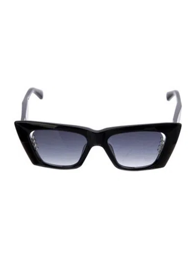 Pre-owned Dita Cat-eye Gradient Sunglasses In Black