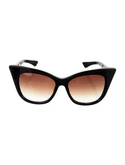 Pre-owned Dita Cat-eye Gradient Sunglasses In Blue
