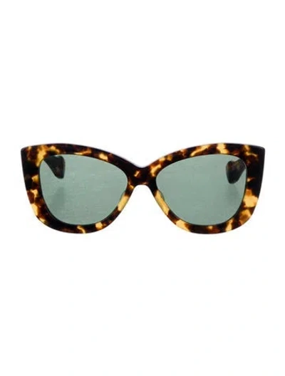 Pre-owned Dita Cat-eye Tinted Sunglasses In Multi
