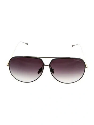 Pre-owned Dita Condor Aviator Sunglasses In Black
