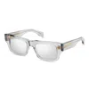 Dita Cosmohacker Demo Rectangular Unisex Eyeglasses Dtx727-a-03 52 In Gray